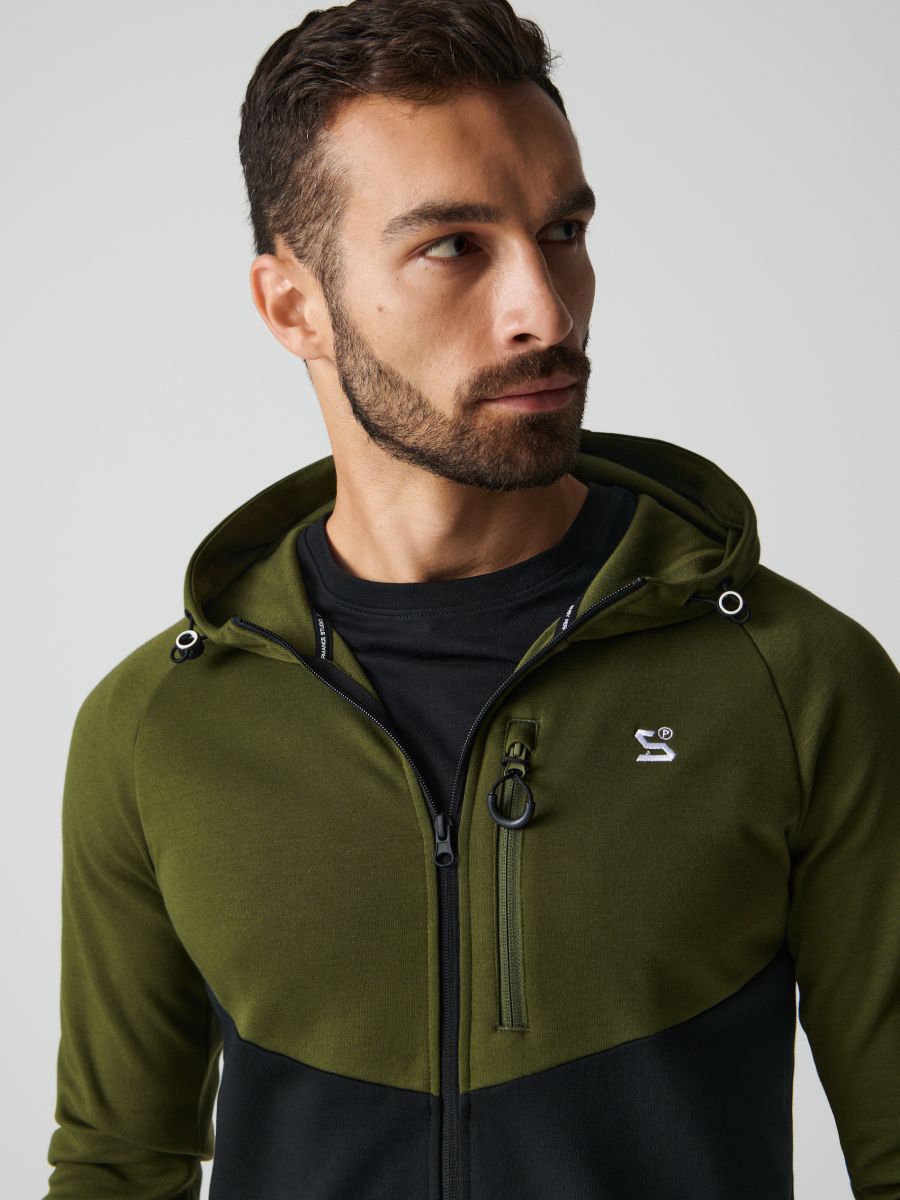Bluza SNSY PERFORMANCE Kolor zielony  1704O-91X
