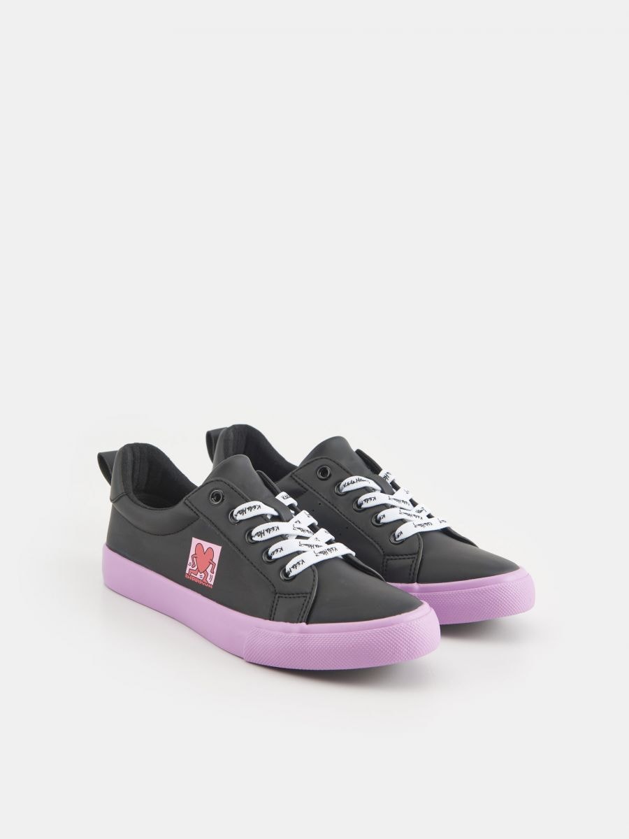 Tenisówki Keith Haring Kolor czarny  9510P-99X