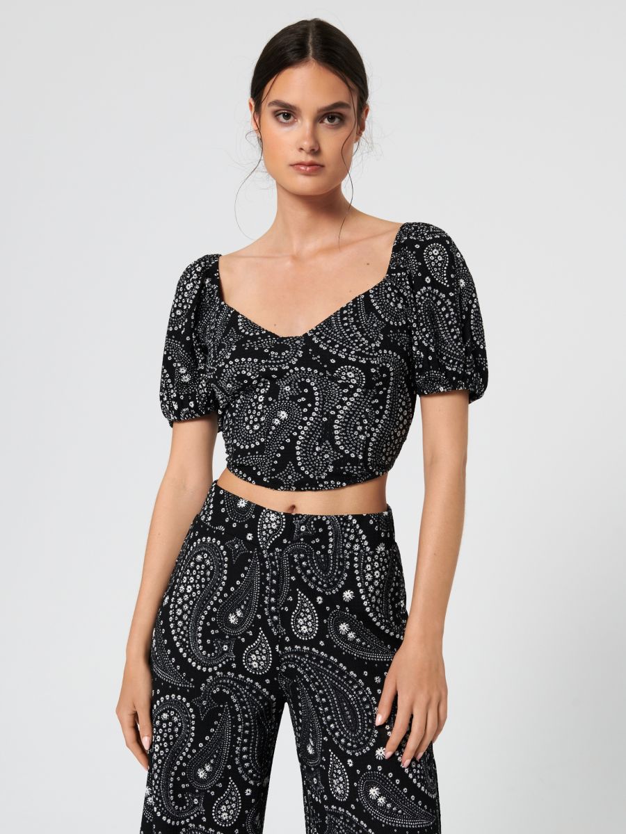 Spodnie ze wzorem Kolor wielobarwny  4230F-MLC
