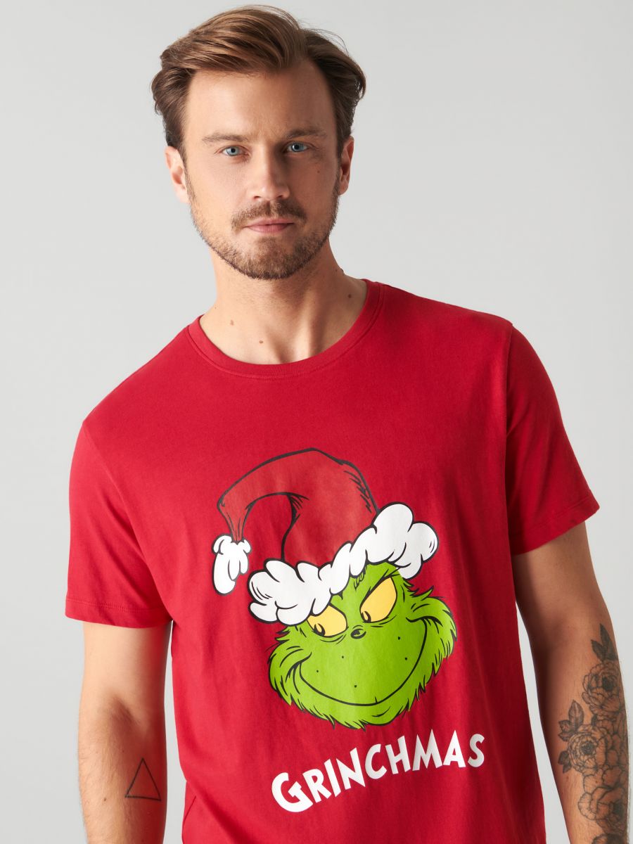Piżama Grinch Kolor czerwony  2826O-33X