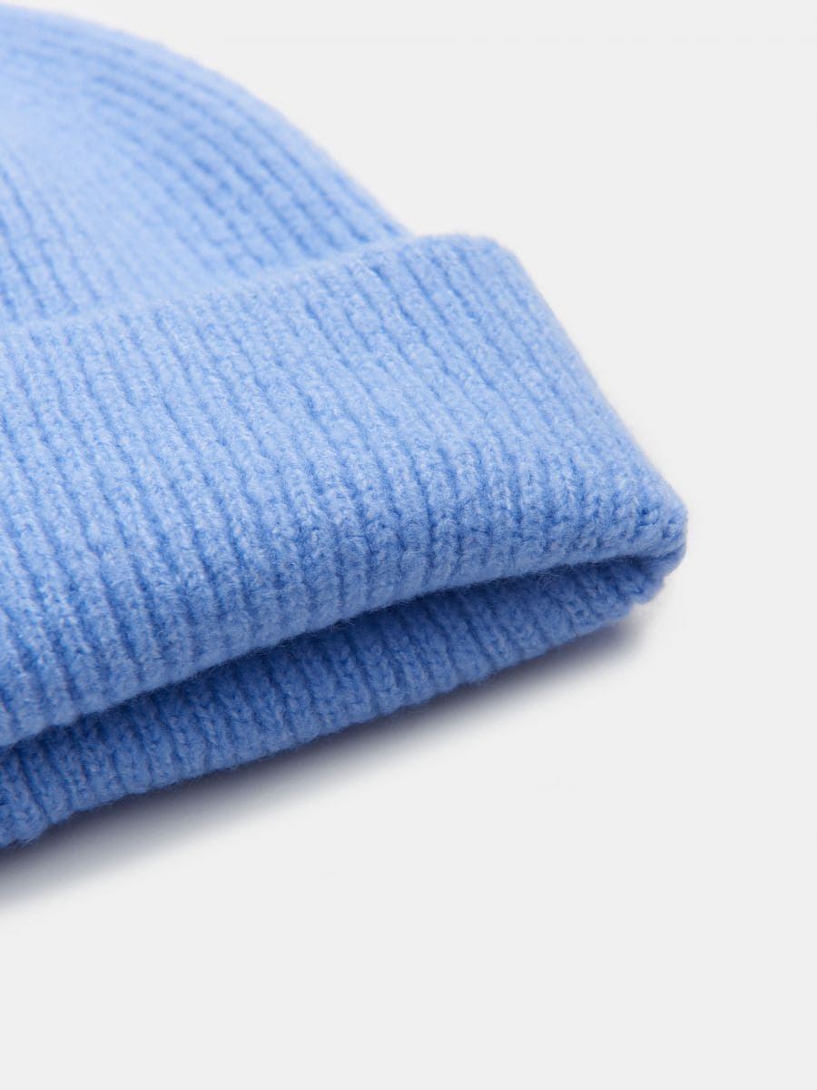 Czapka beanie Kolor niebieski  8724F-50M