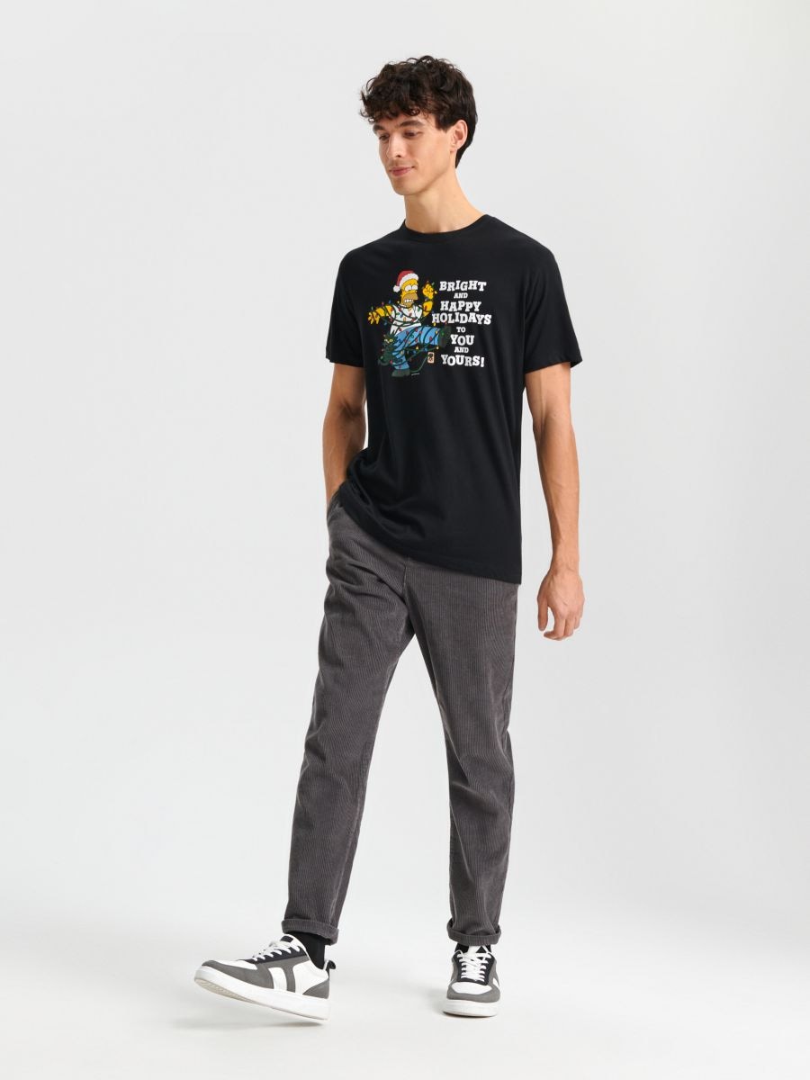 Koszulka The Simpsons Kolor czarny  2371O-99X