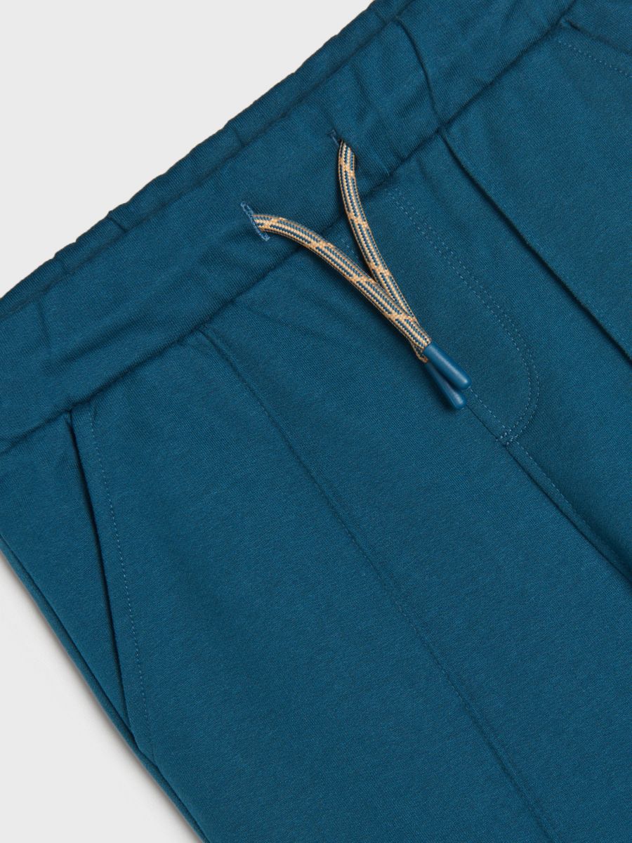 Spodnie dresowe jogger Kolor niebieski  7247Y-95X