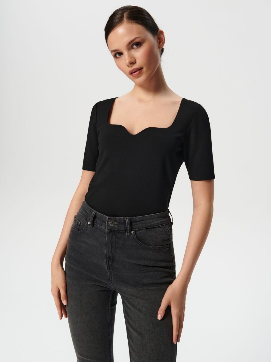 Jeansy skinny mid waist Kolor szary  QE153-90J