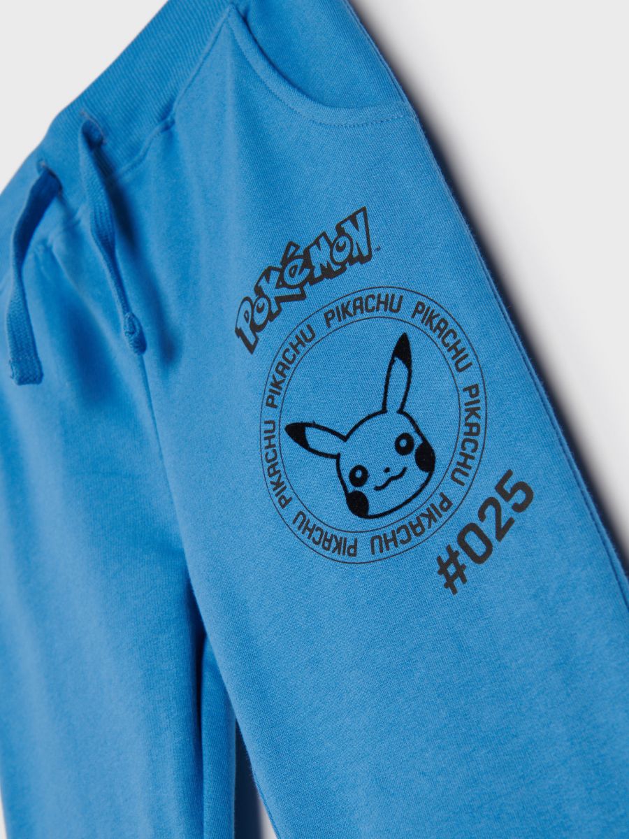 Spodnie dresowe jogger Pokémon Kolor niebieski  5873R-54X