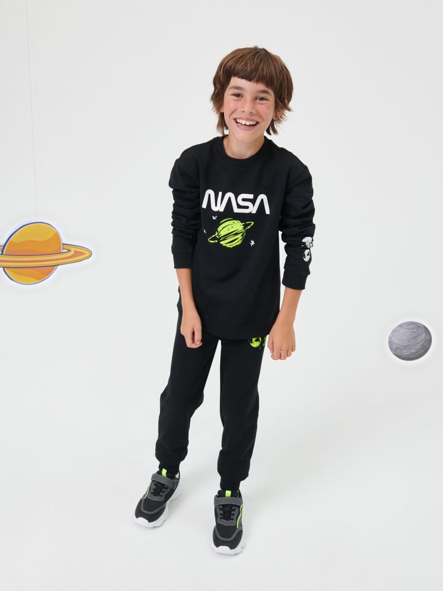 Bluza NASA Kolor czarny  6767M-99X