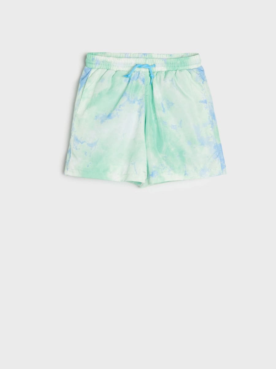 Szorty tie dye Kolor wielobarwny  4748T-MLC