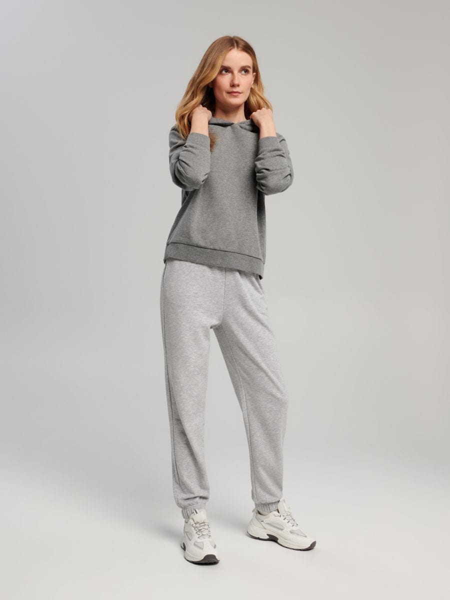 Bluza z kapturem Kolor szary  2301B-9MM
