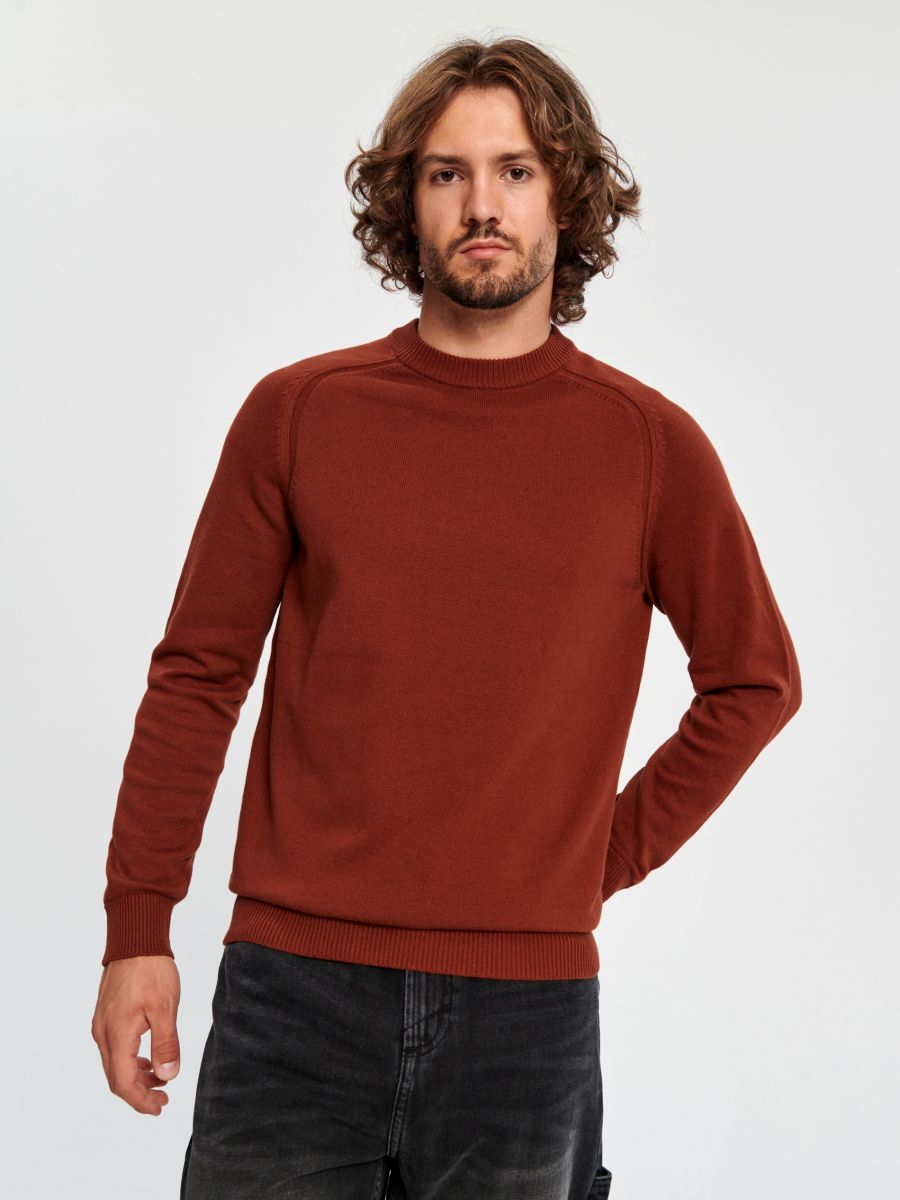 Sweter Kolor brązowy  0498A-82X