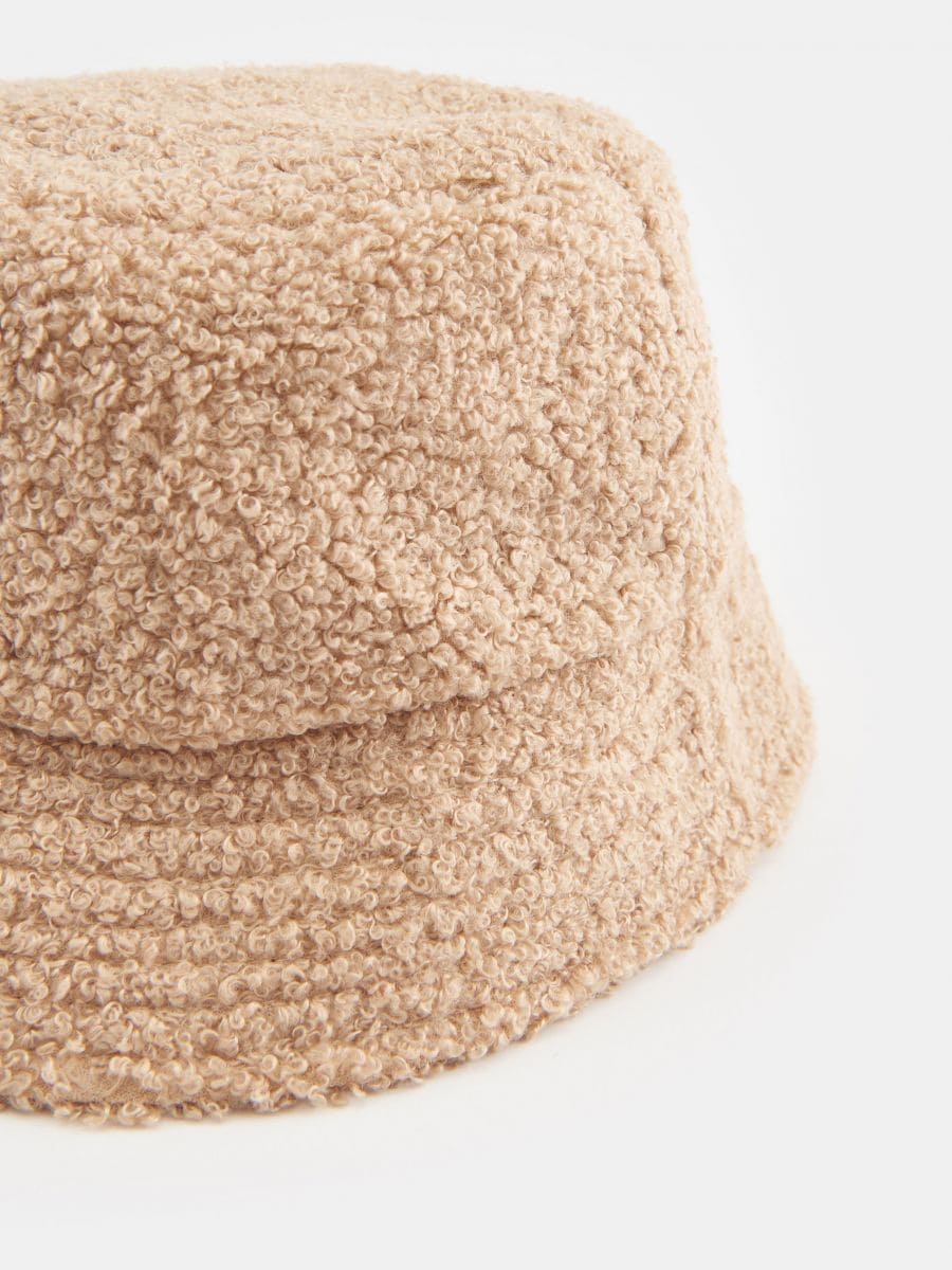Kapelusz bucket hat Kolor kremowy  8680F-02X