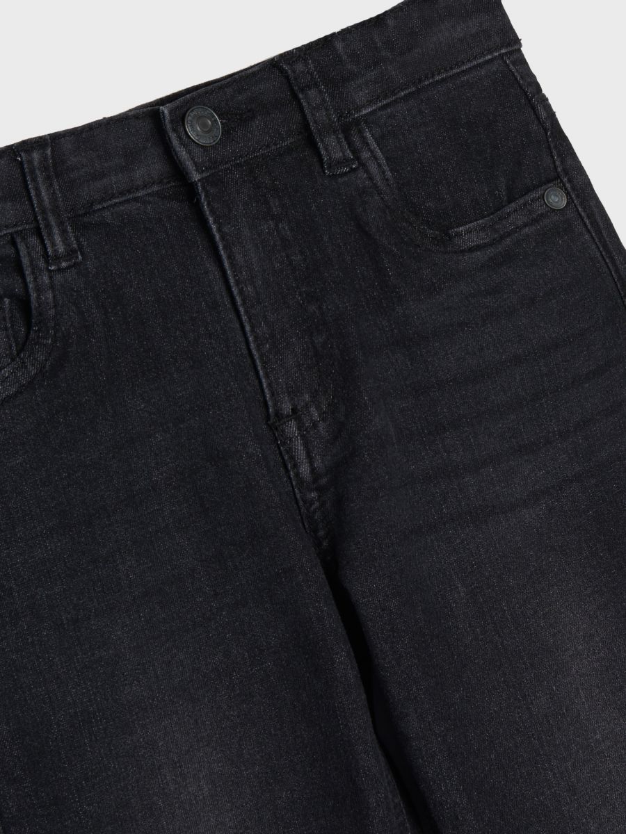Jeansy regular Kolor szary  7082M-90J