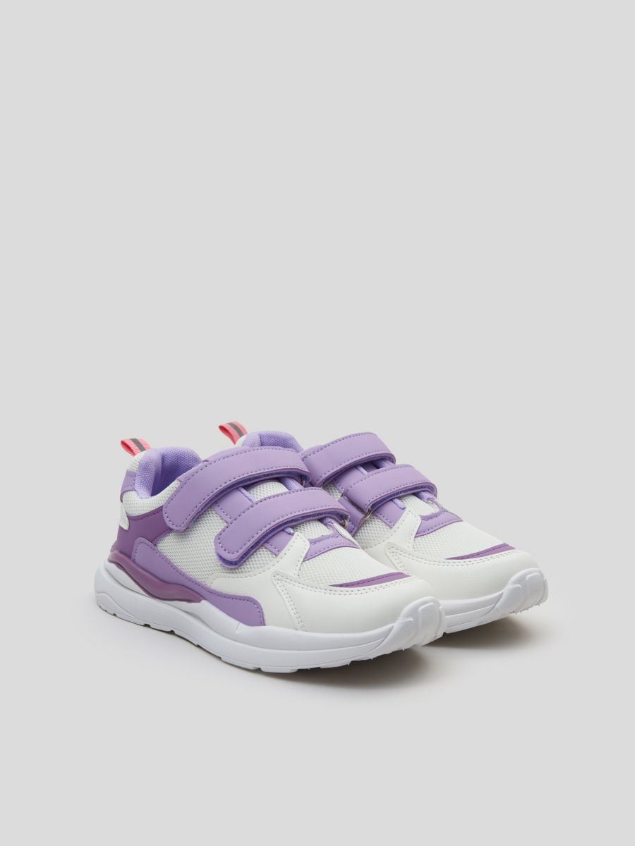 Sneakersy na rzepy Kolor niebieski  9101I-54X
