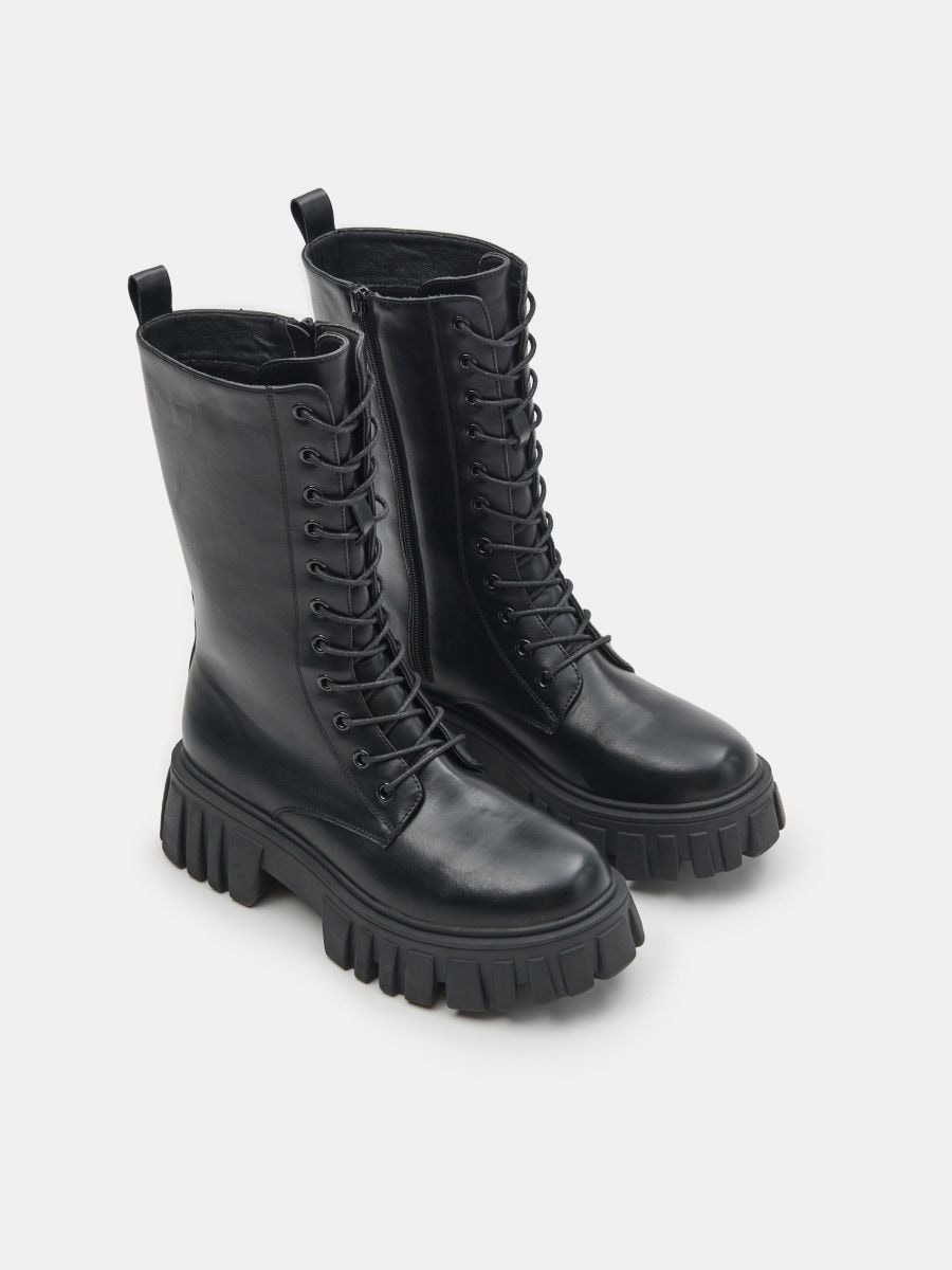 Botki Kolor czarny  8071Z-99X
