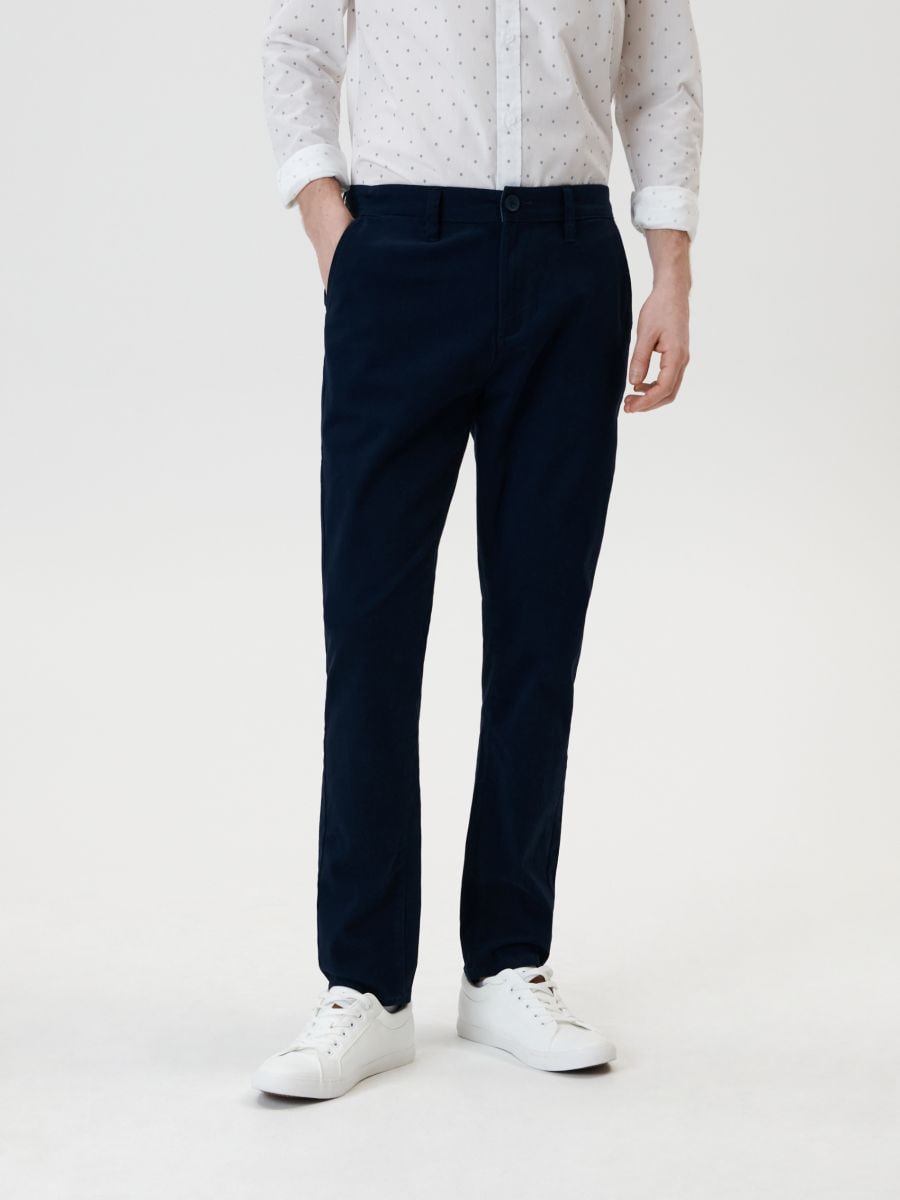 Spodnie chino Kolor granatowy  3000F-59X