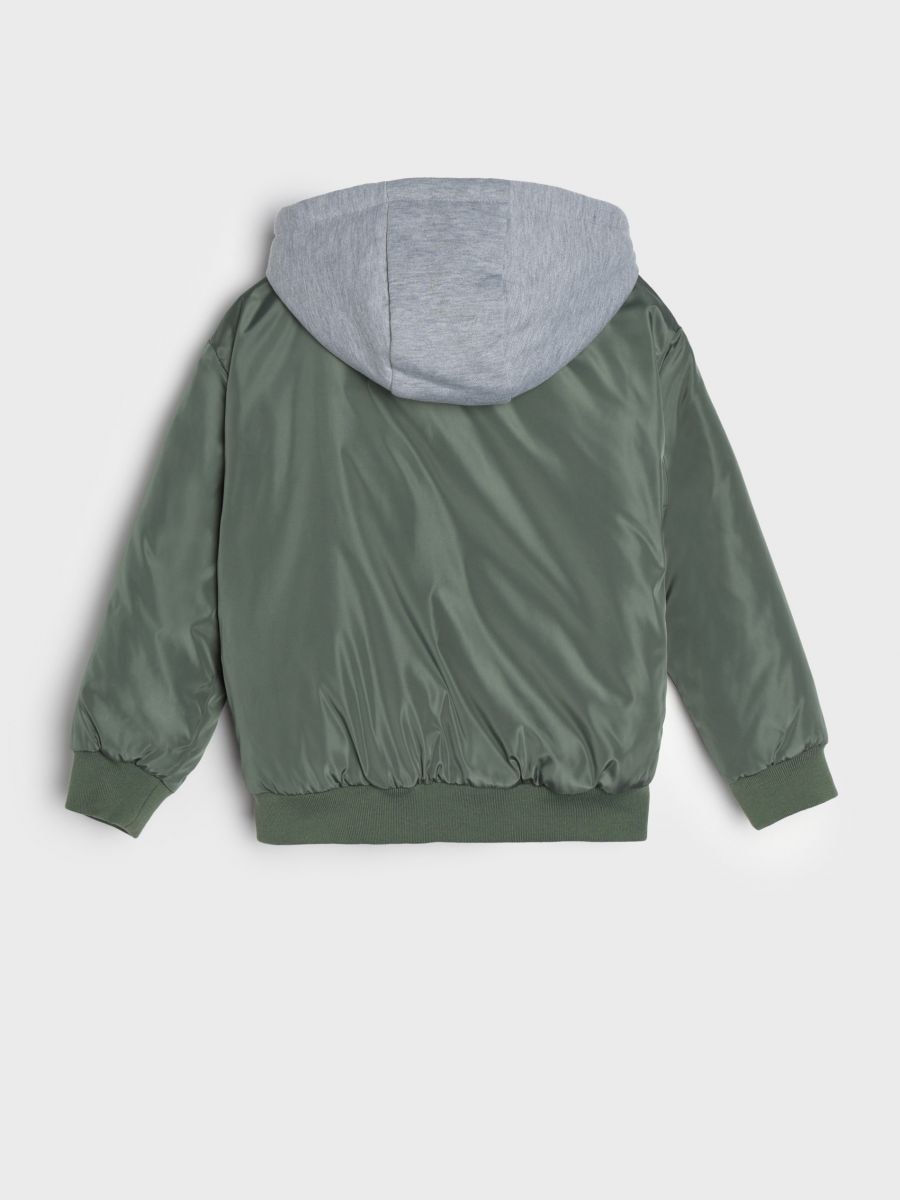 Kurtka przejściowa Kolor khaki  4543T-87X