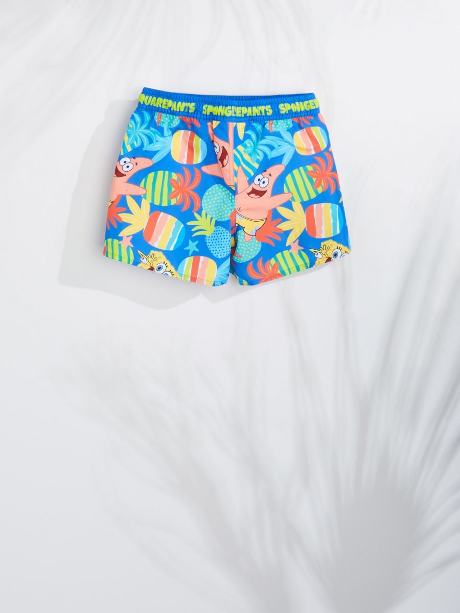 Szorty kąpielowe SpongeBob Kolor granatowy  0302U-59X