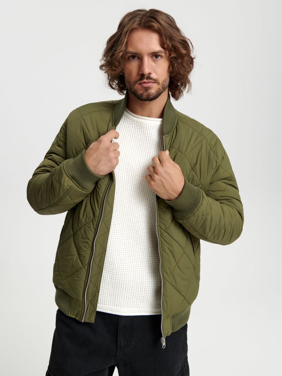 Kurtka bomberka Kolor khaki  1853O-87X