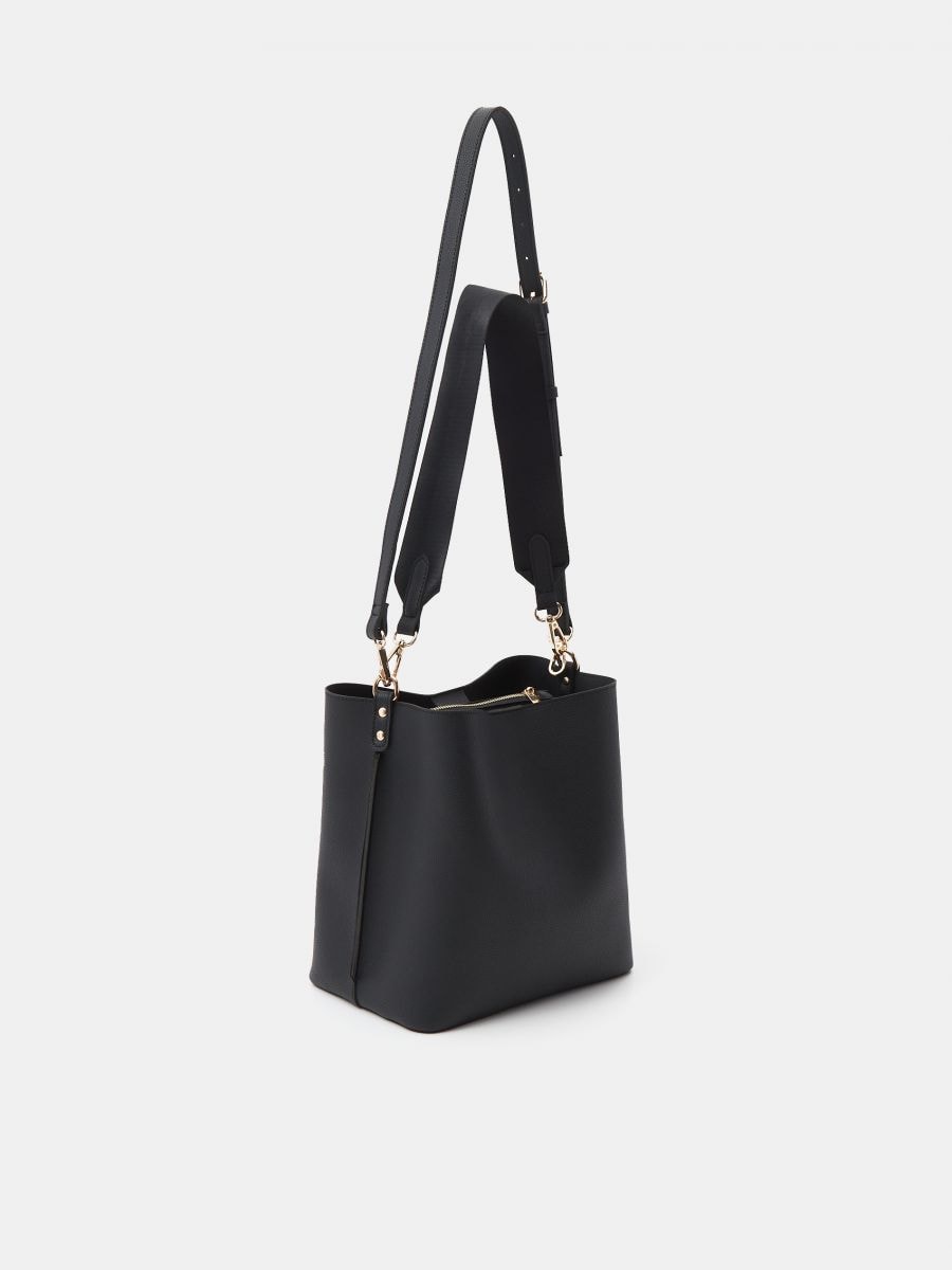 Torebka tote Kolor czarny  8244R-99X