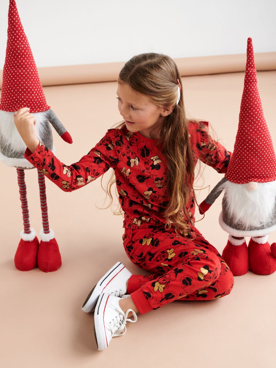 Spodnie dresowe Myszka Minnie Kolor czerwony  8444Q-33X