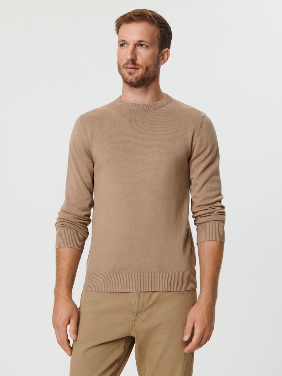 Sweter Kolor beżowy  0494A-08X