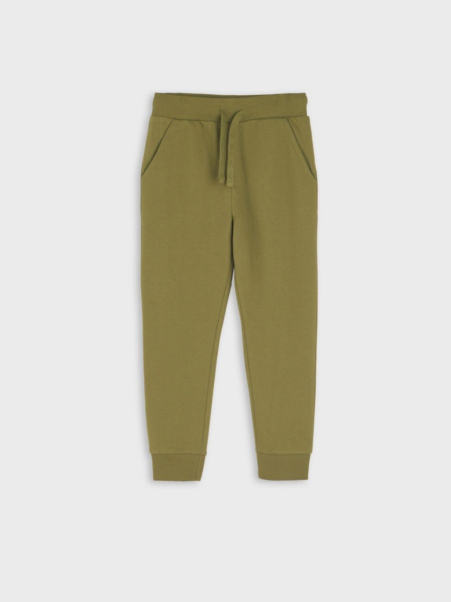 Spodnie dresowe jogger 3 pack Kolor zielony  2713X-76X
