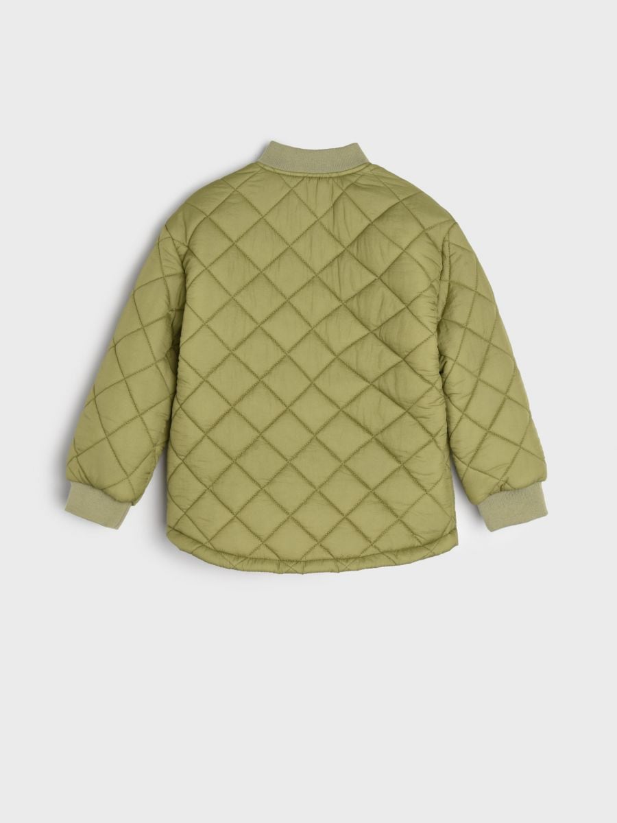 Kurtka pikowana Kolor khaki  4534T-87X