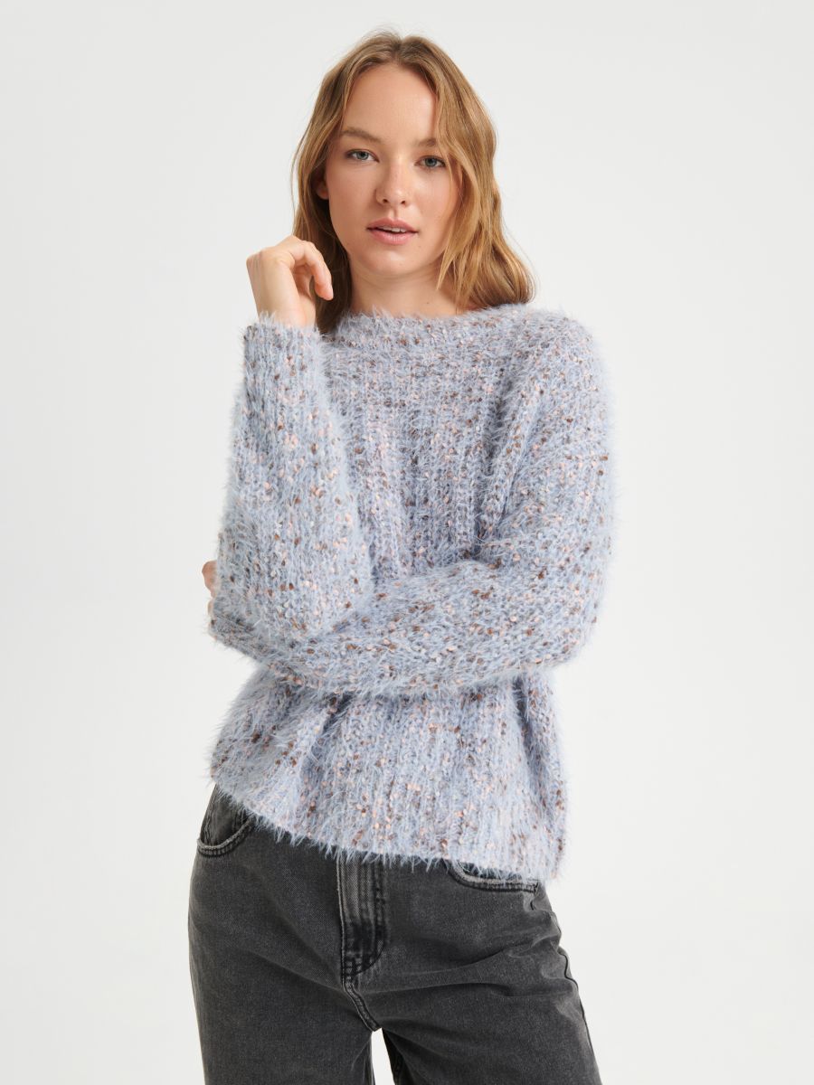 Sweter Kolor zielony  7454J-07X