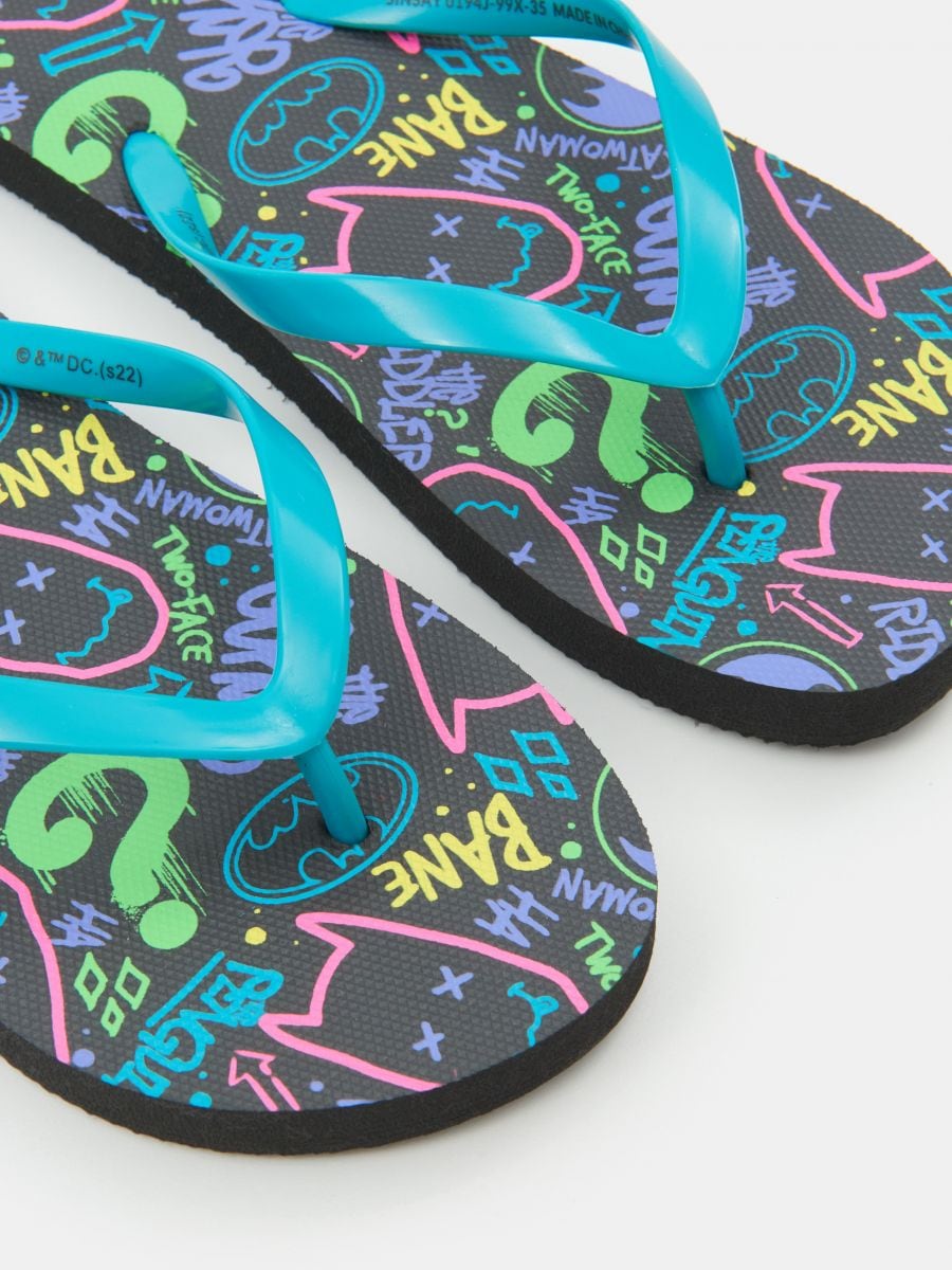 Japonki Batman Kolor czarny  0194J-99X