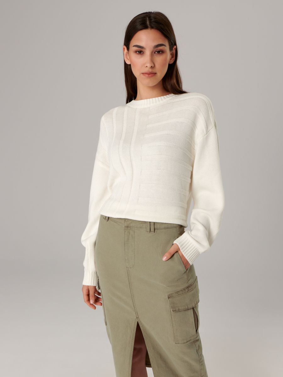 Spódnica midi Kolor zielony  6069J-79J