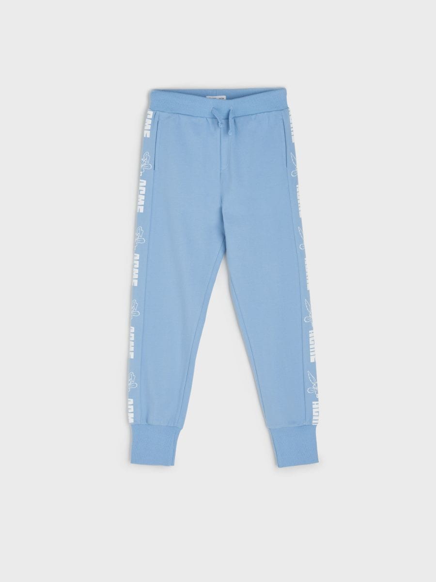 Spodnie dresowe jogger Looney Tunes Kolor niebieski  2125M-50X