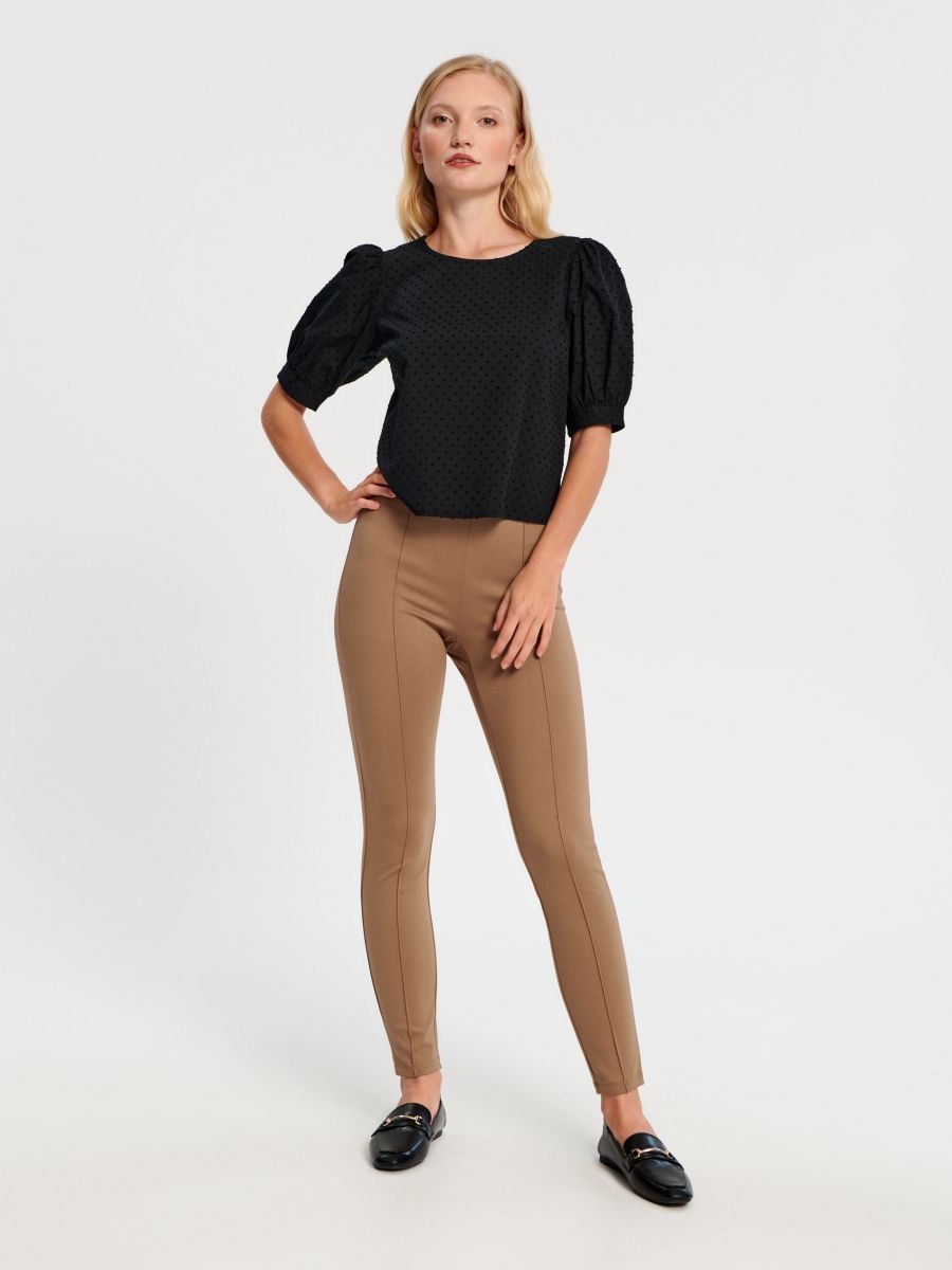 Legginsy Kolor brązowy  7738X-82X