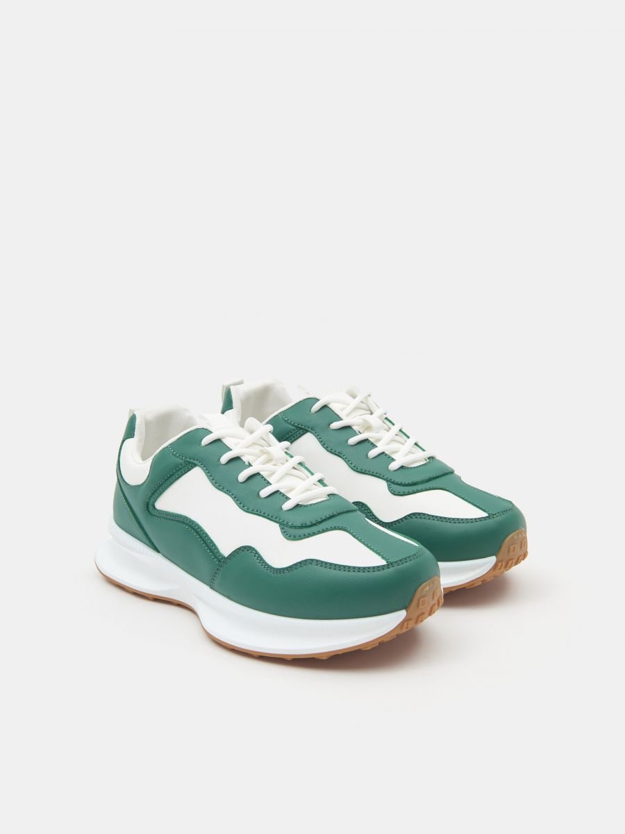 Sneakersy Kolor zielony  8812W-67X
