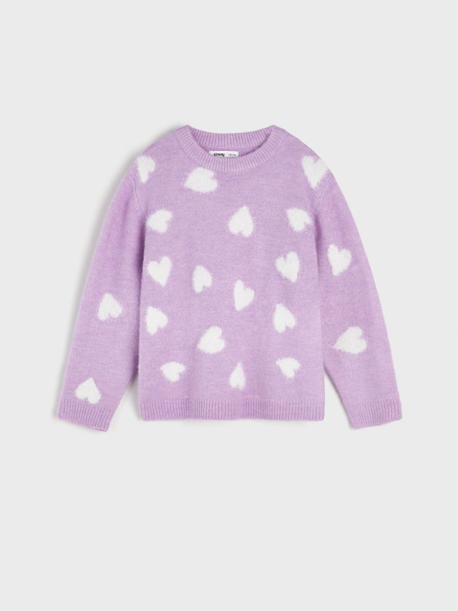 Sweter Kolor fioletowy  5324X-04X