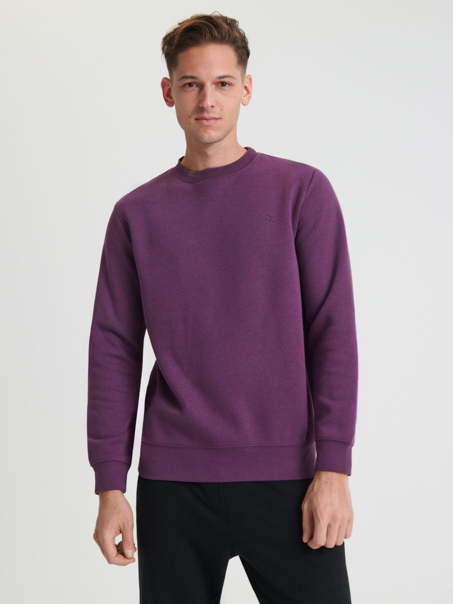Bluza basic Kolor fioletowy  2321O-45X