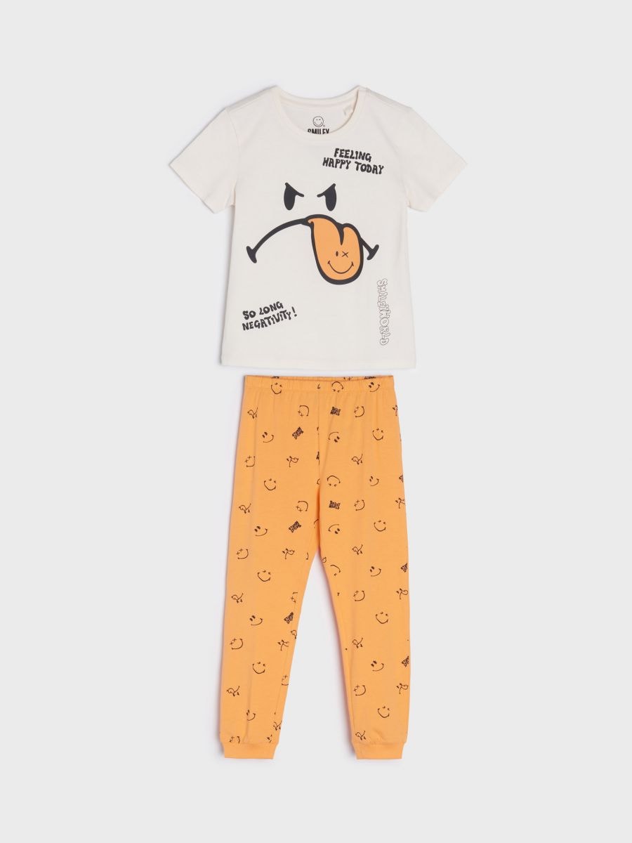Piżama SmileyWorld® Kolor pomarańczowy  9767E-23X