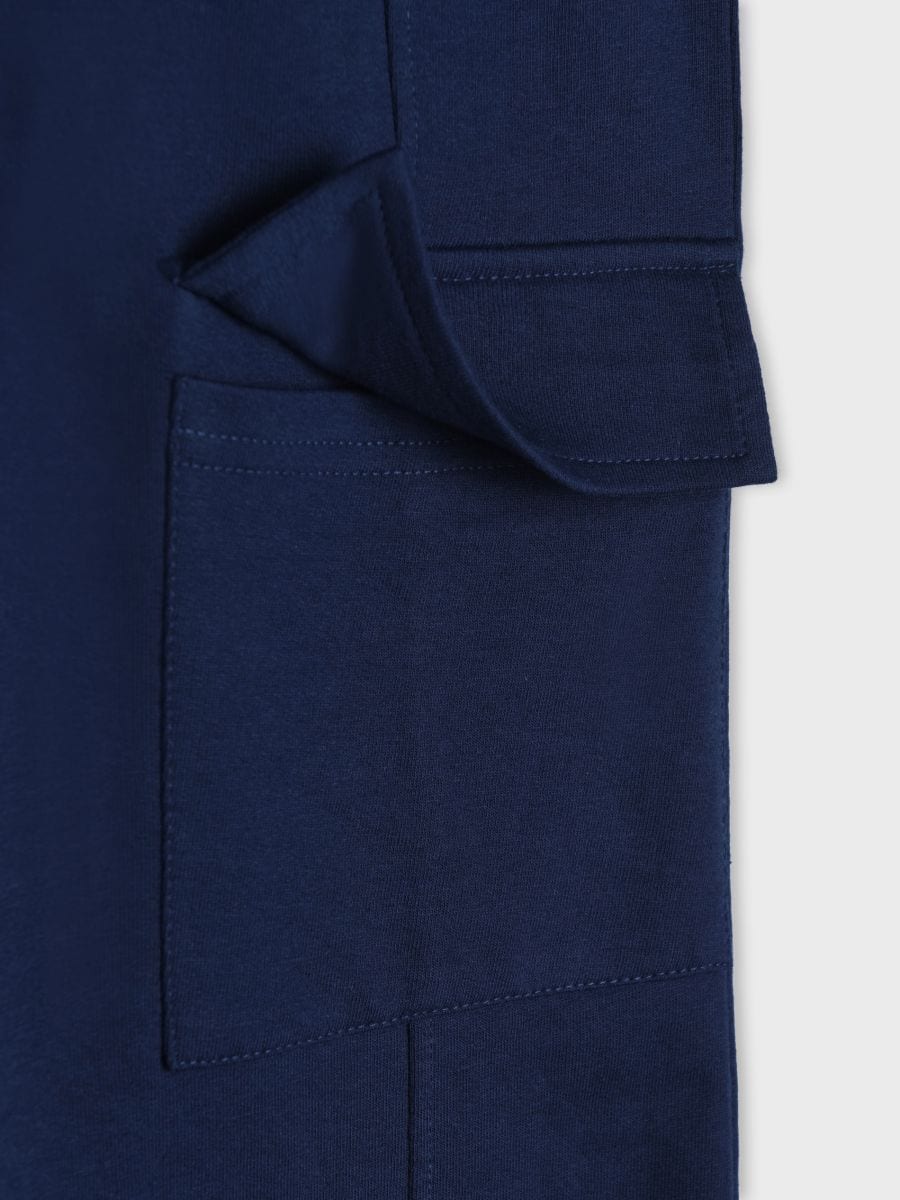 Spodnie dresowe jogger Kolor granatowy  5738R-59X