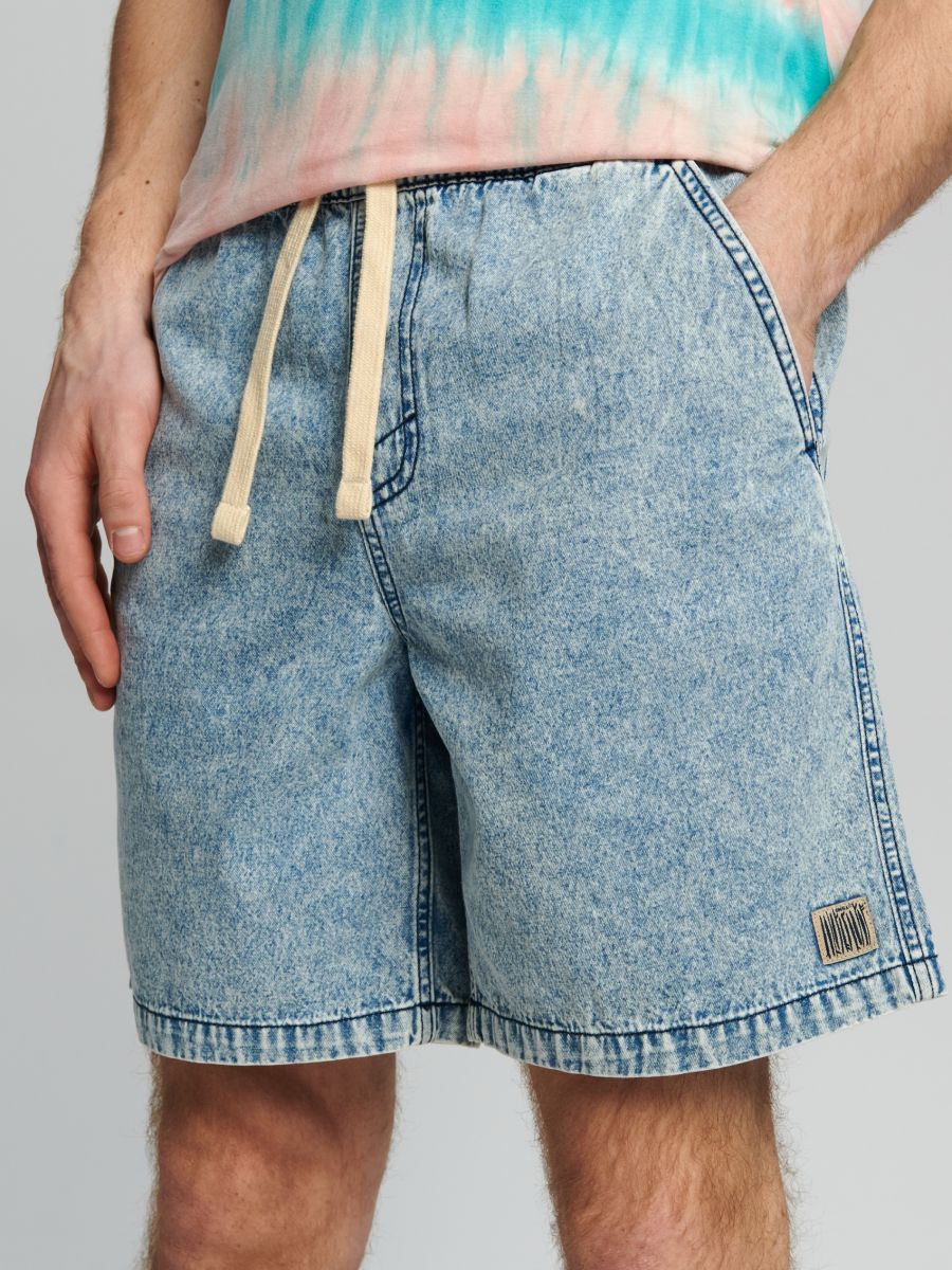 Szorty jeansowe Kolor niebieski  9861S-55J