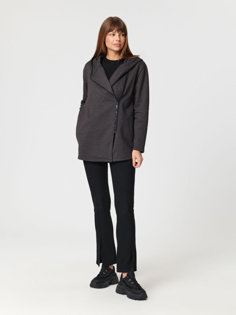 Bluza z kapturem Kolor szary  6329J-90M