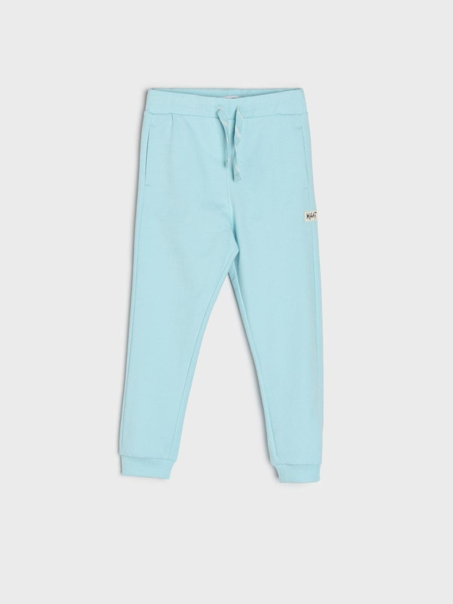 Spodnie dresowe jogger Kolor niebieski  5690R-06X