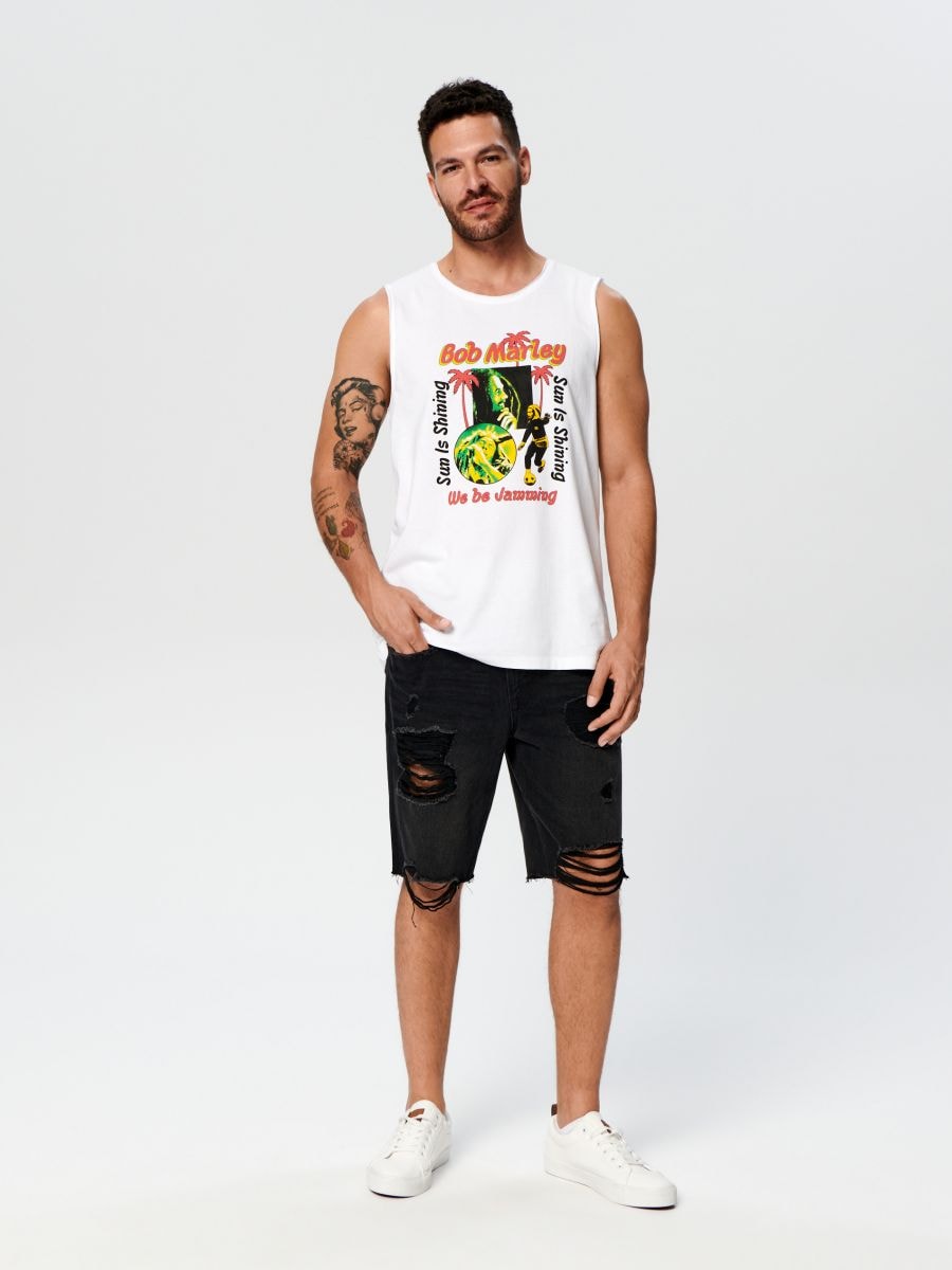 Szorty jeansowe Kolor czarny  1208J-99J