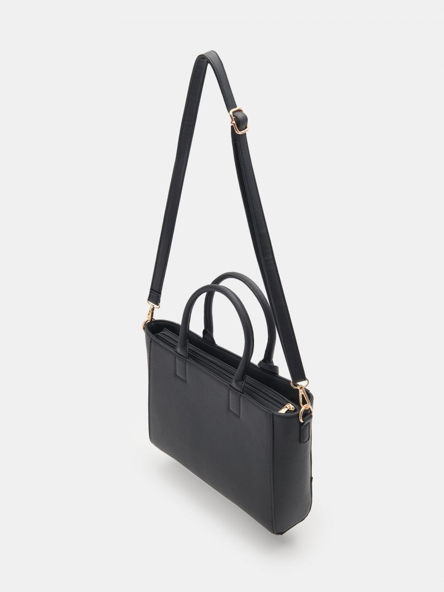 Torebka tote Kolor czarny  6042K-99X