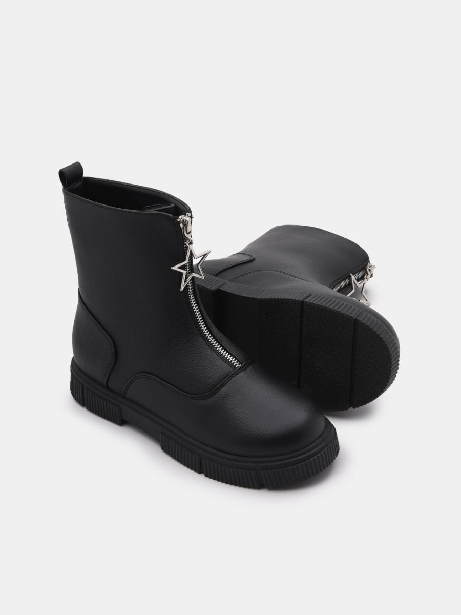 Botki Kolor czarny  7411R-99X