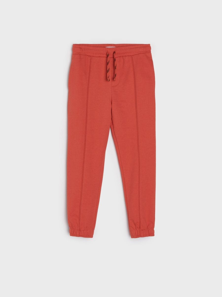 Spodnie dresowe jogger Kolor pomarańczowy  6436X-29X