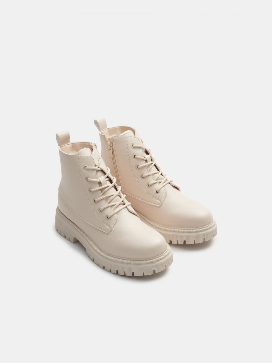 Botki Kolor kremowy  4587X-02X