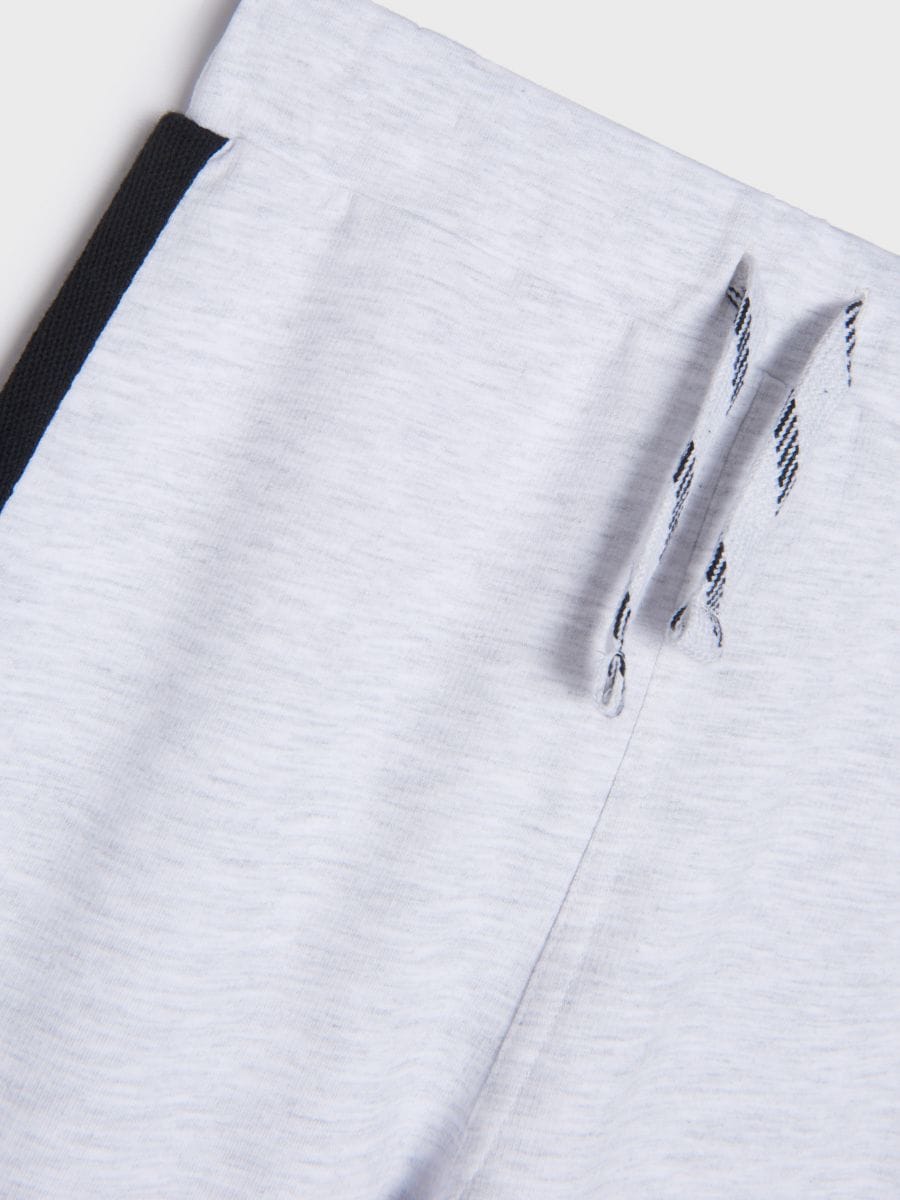 Spodnie dresowe jogger Kolor szary  5689R-09M