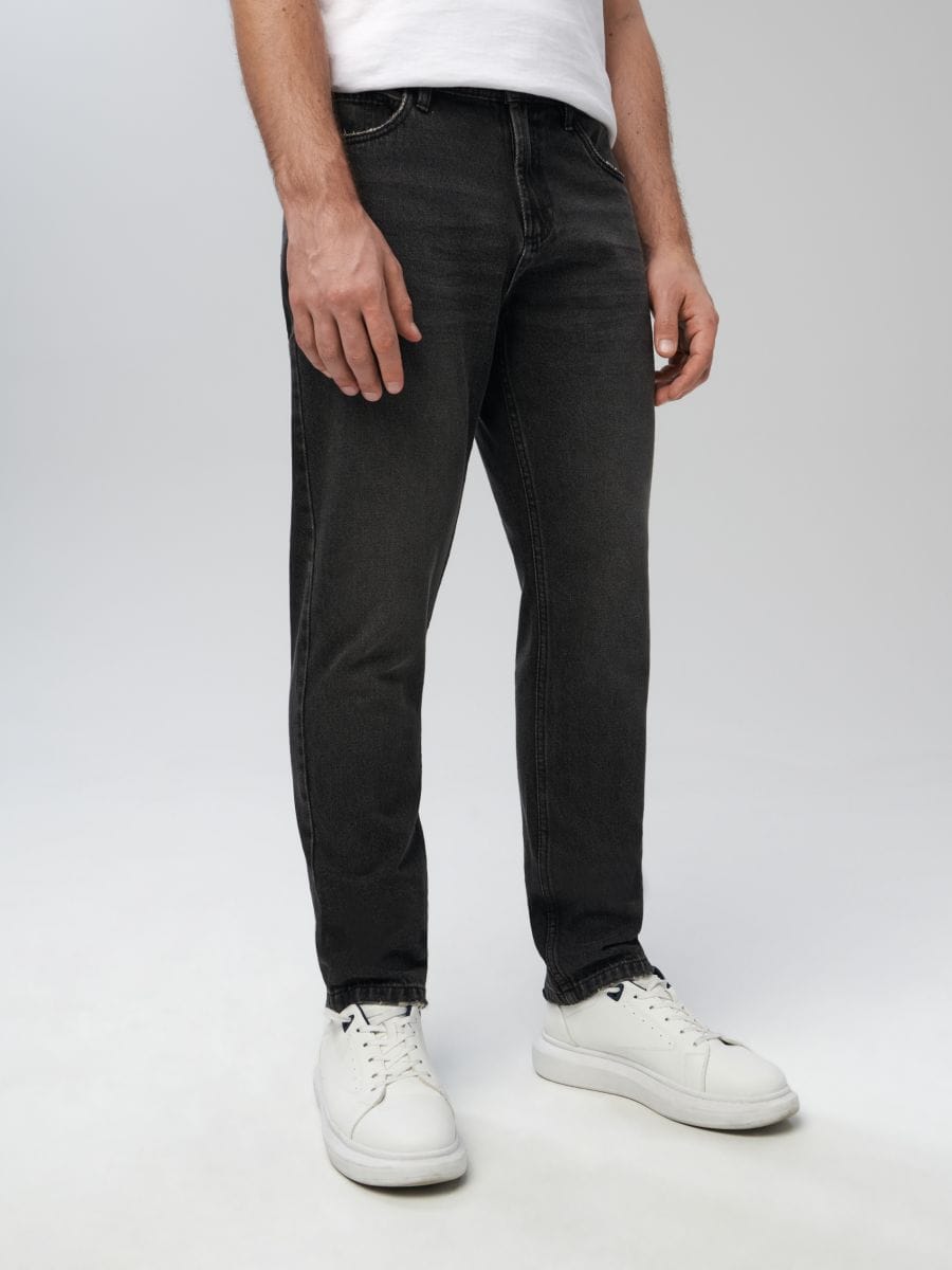 Jeansy regular Kolor szary  1572O-90J