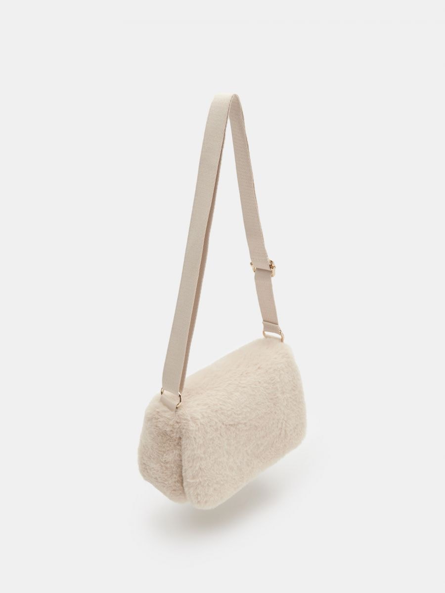 Torebka crossbody Kolor kremowy  0823G-02X