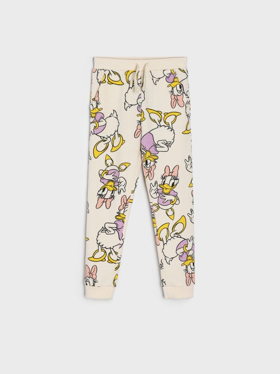 Spodnie dresowe jogger Daisy Kolor kremowy  1553M-01X