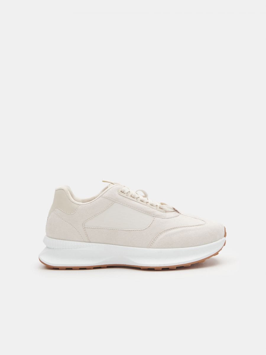 Sneakersy Kolor kremowy  8811W-01X