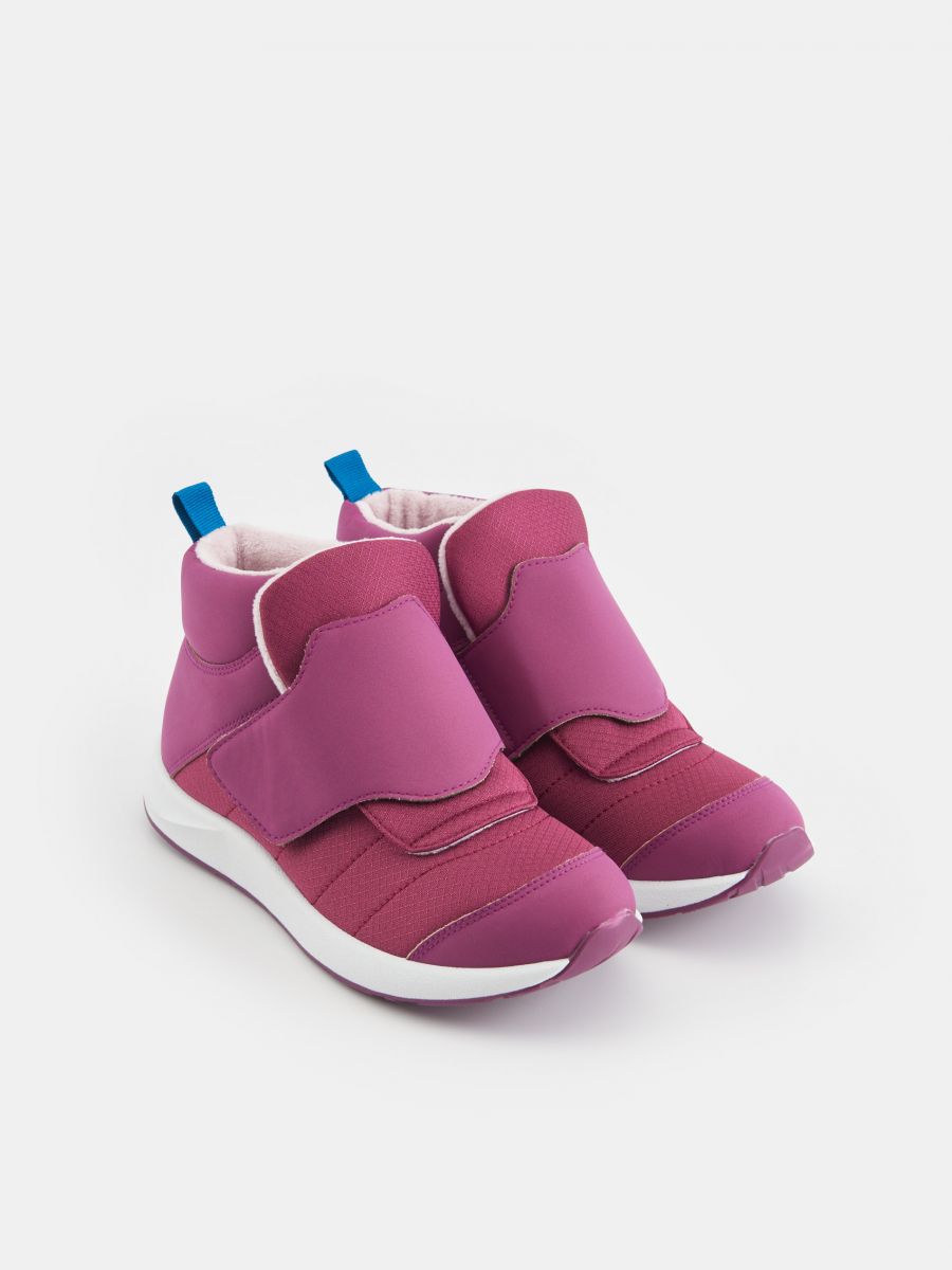 Sneakersy za kostkę Kolor czerwony  7613R-83X